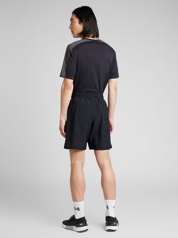 UNDER ARMOUR Regular Sports trousers 'Wordmark' in Black