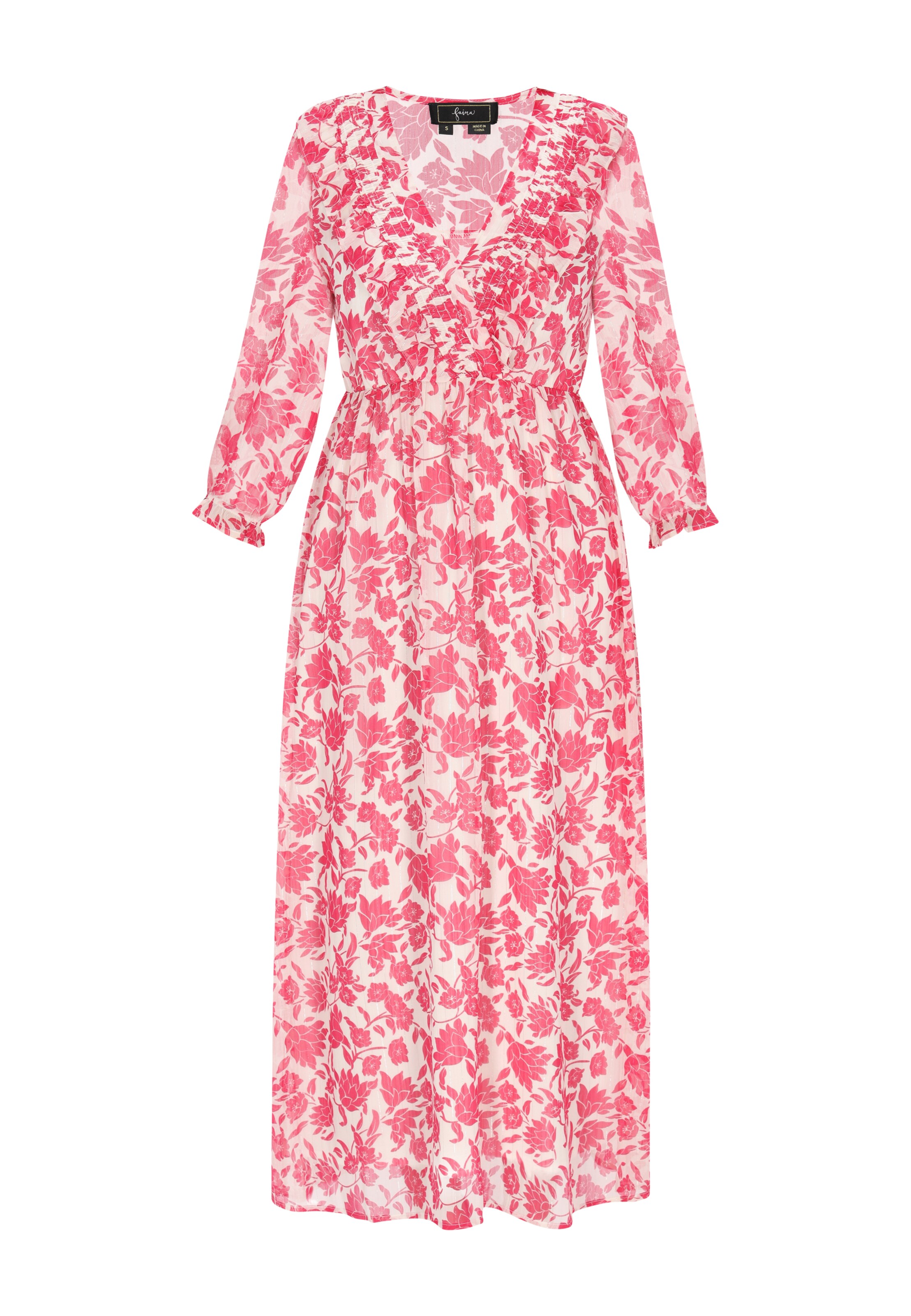 faina Рокля 'Fashion Look' в розово: отпред