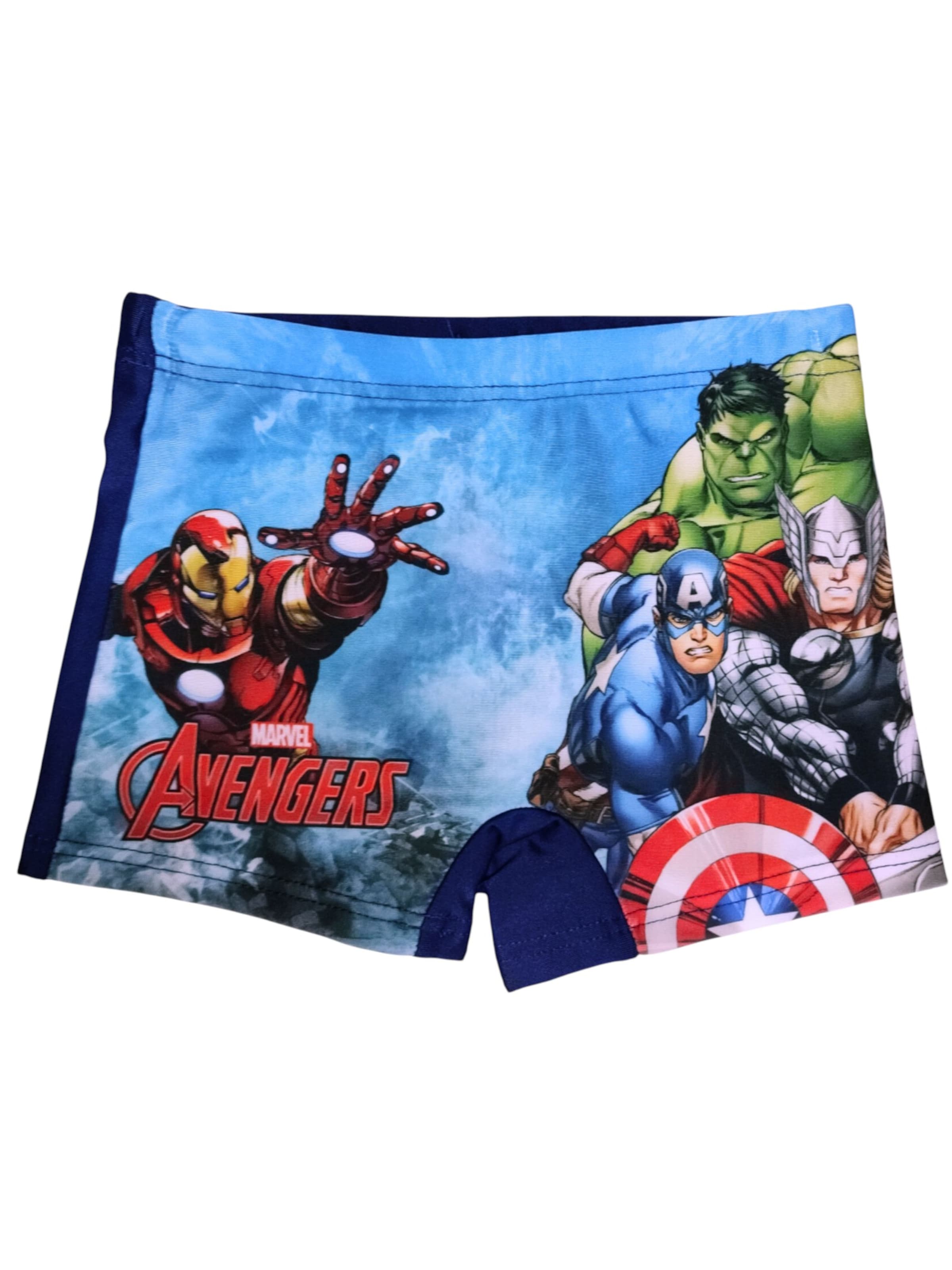 Marvel Avengers Board Shorts 'Avengers' in Blue: front