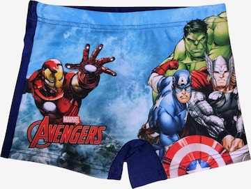 Marvel Avengers Badeshorts 'Avengers' in Blau: Vorderseite