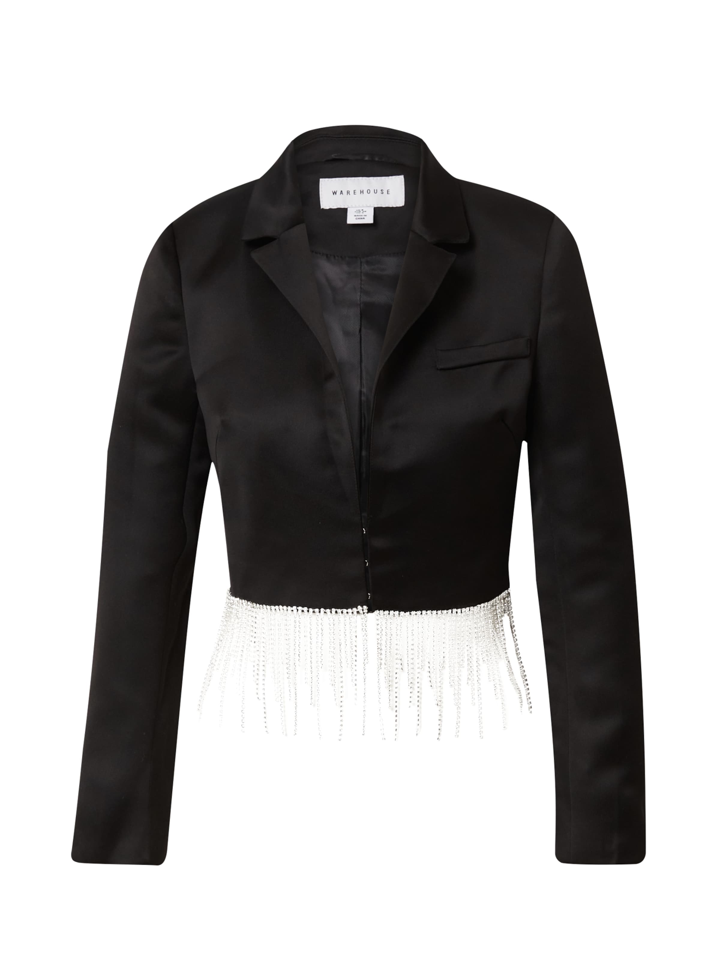 Warehouse Блейзер в Черный: спереди