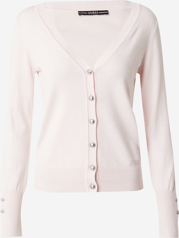 rožinė GUESS Kardiganas 'ZENA': priekis