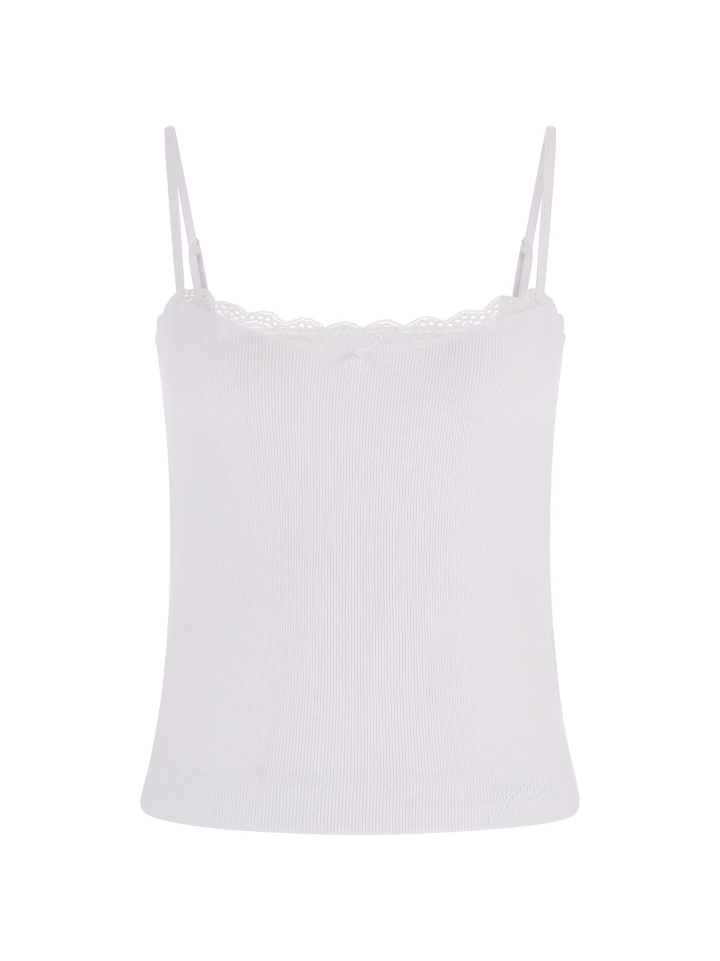 GUESS Φανέλα &#x27;Lia&#x27; σε λευκό: μπροστά