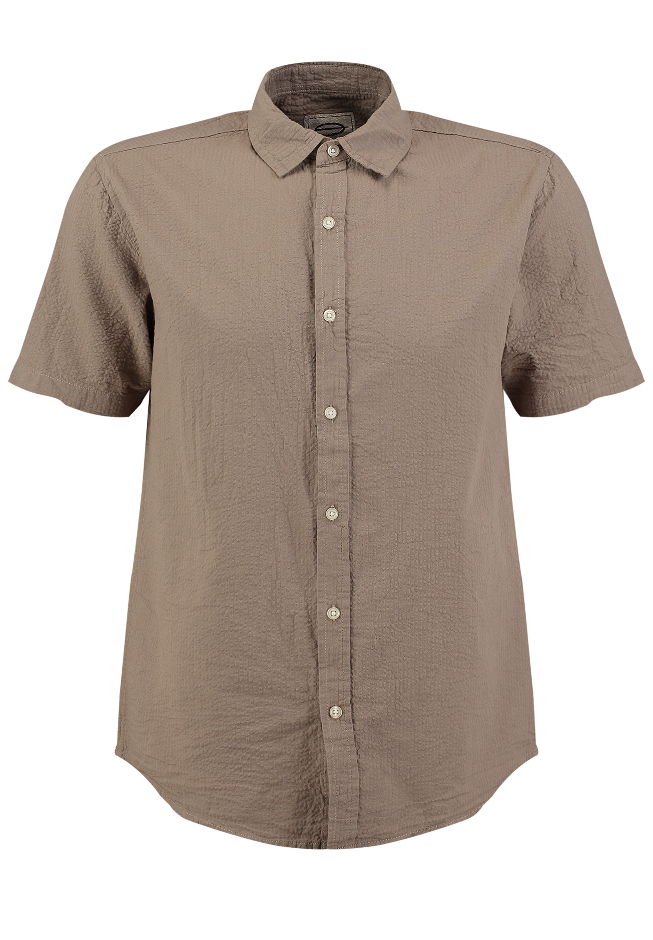 brūns Key Largo Standarta piegriezums Krekls 'SEASIDE': no priekšpuses