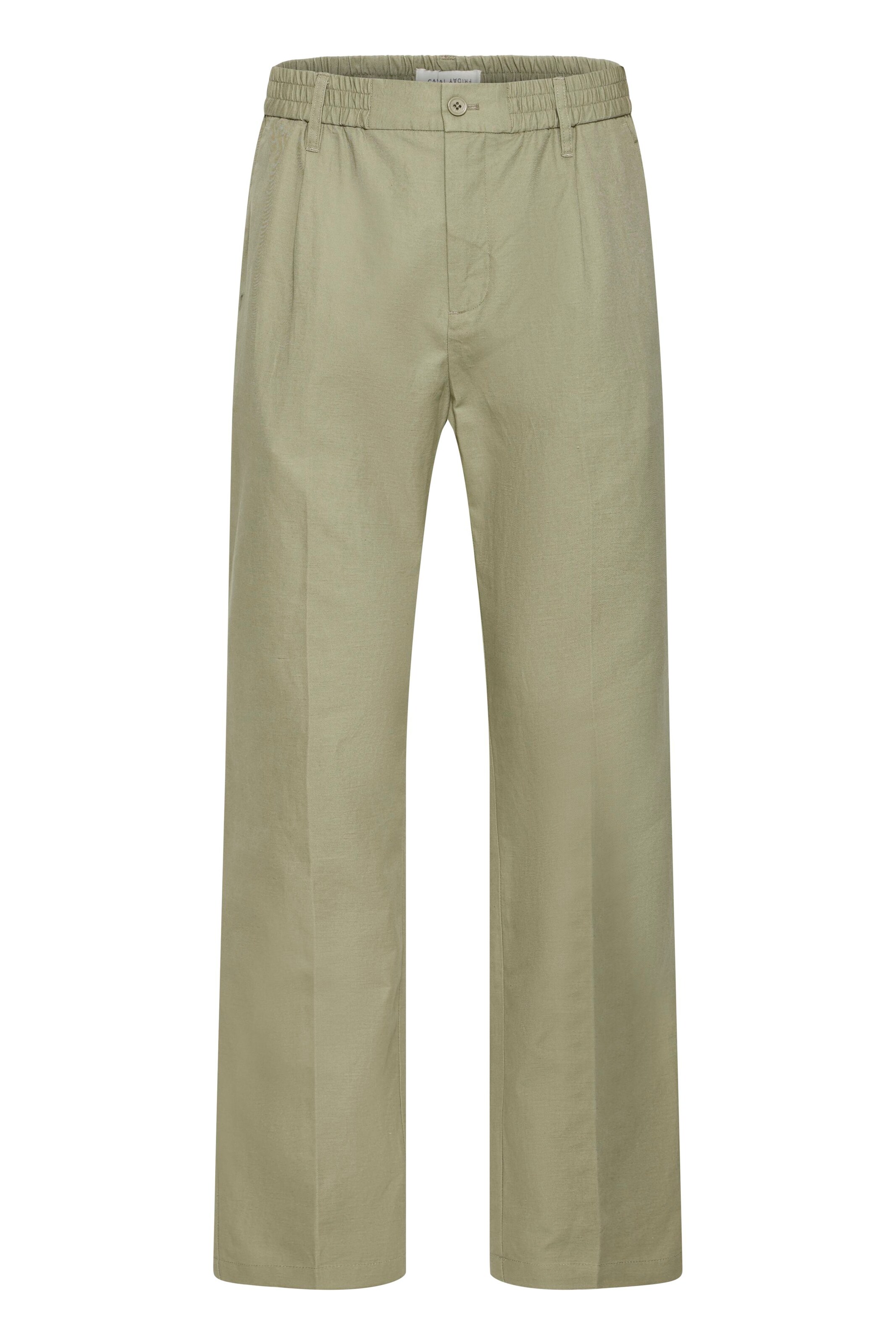 Casual Friday Pantalon chino ' CFMarc Linen Mix ' en beige, Vue avec produit