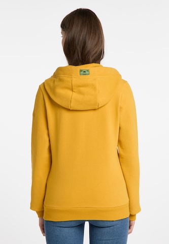 Schmuddelwedda Zip-Up Hoodie in Yellow