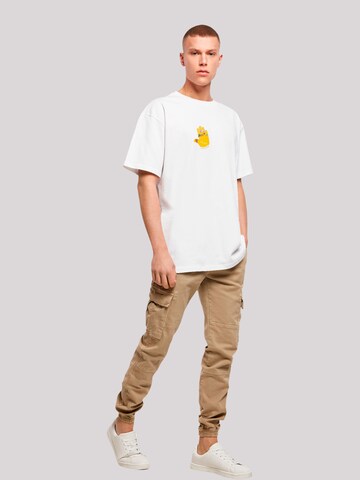 emoji couture Shirt 'Yellow hand with mixed jewelry icons' in Wit