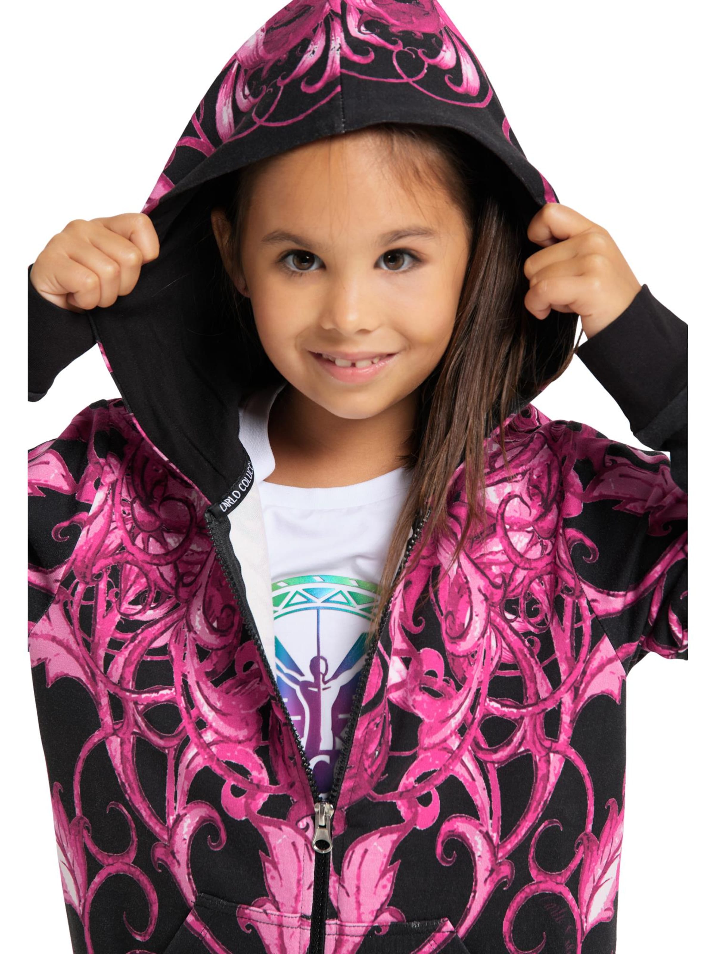 Veste de survêtement 'Carli' Carlo Colucci en rose