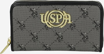 U.S. POLO ASSN. Lommebok i svart: forside