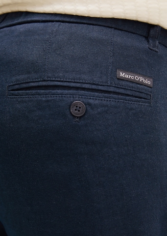 Marc O'Polo Tapered Broek in Blauw