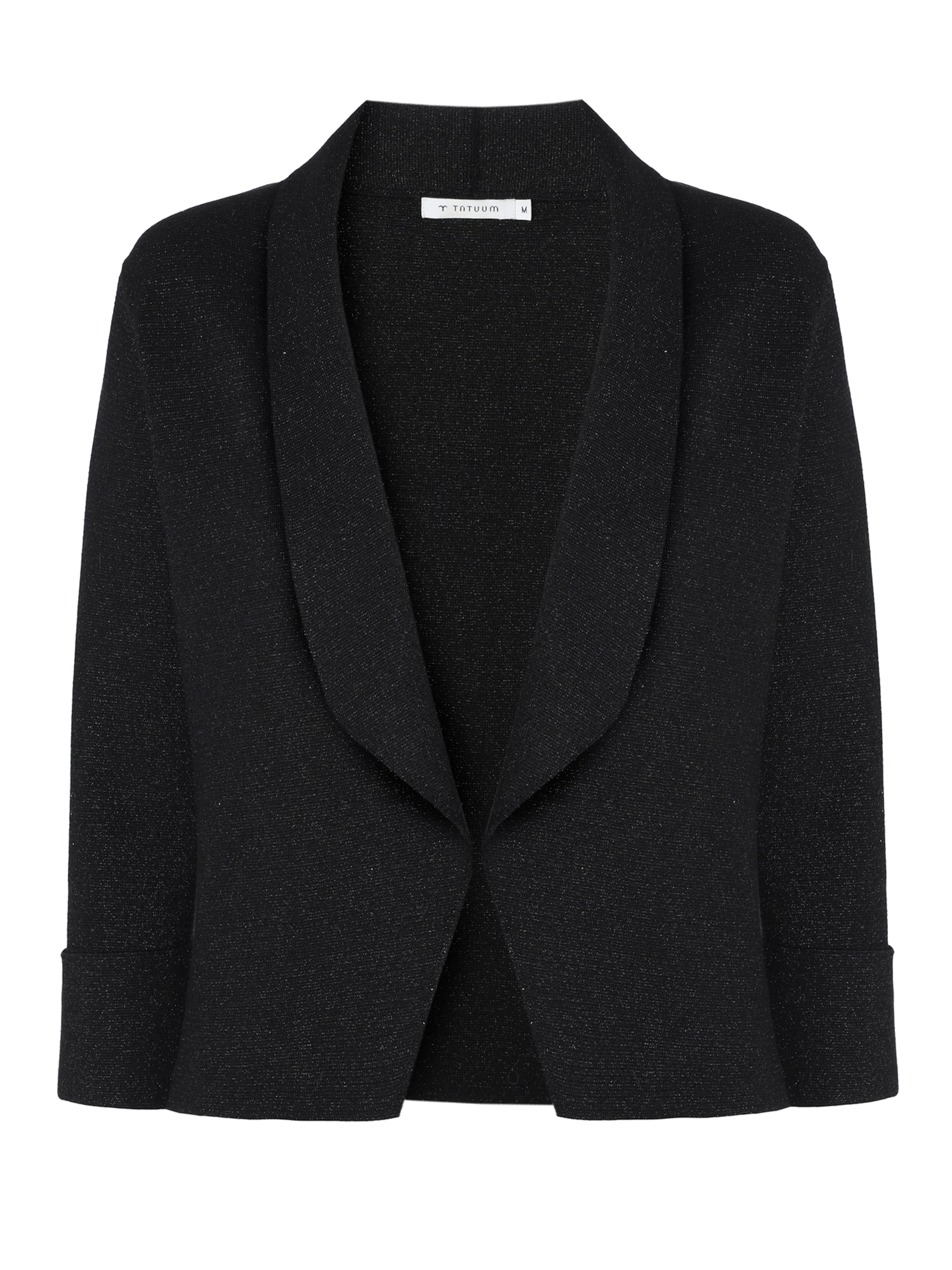 TATUUM Kardigan 'PRADA' – černá: přední strana