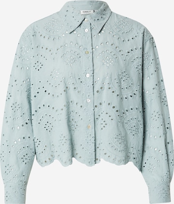 Camicia da donna 'ONLValais' di ONLY in blu: frontale