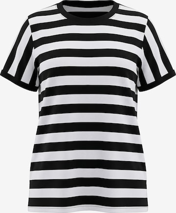 Ulla Popken Shirt in Black: front
