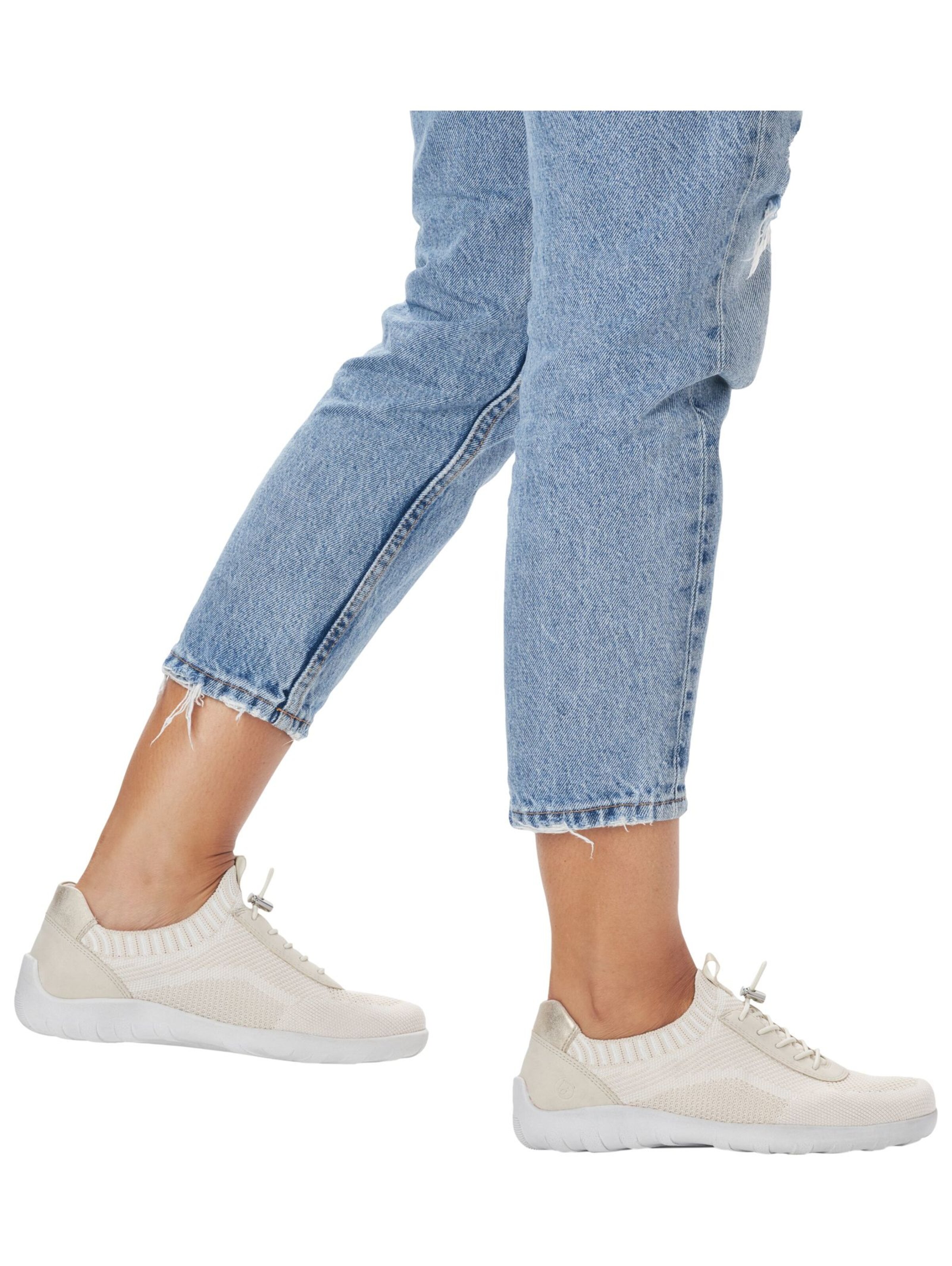 Sneaker bassa di REMONTE in beige: frontale