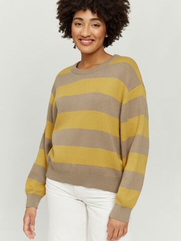 mazine Pullover 'Inika' in Beige: predná strana