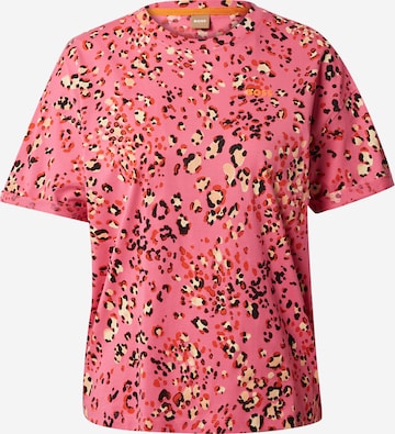 BOSS Orange Shirt 'Evarsy' in Pink: front