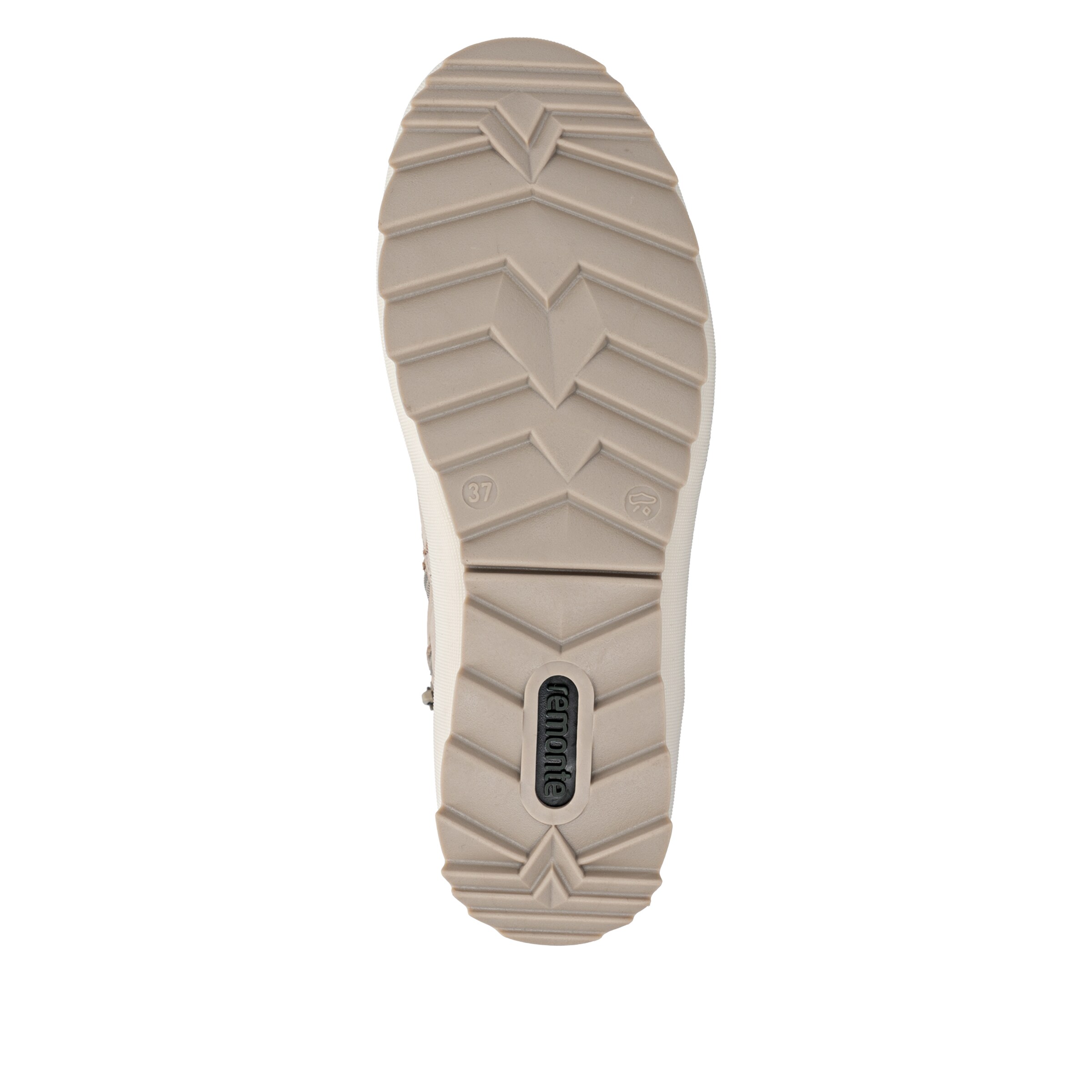 Bottes à lacets 'R8477' REMONTE en beige