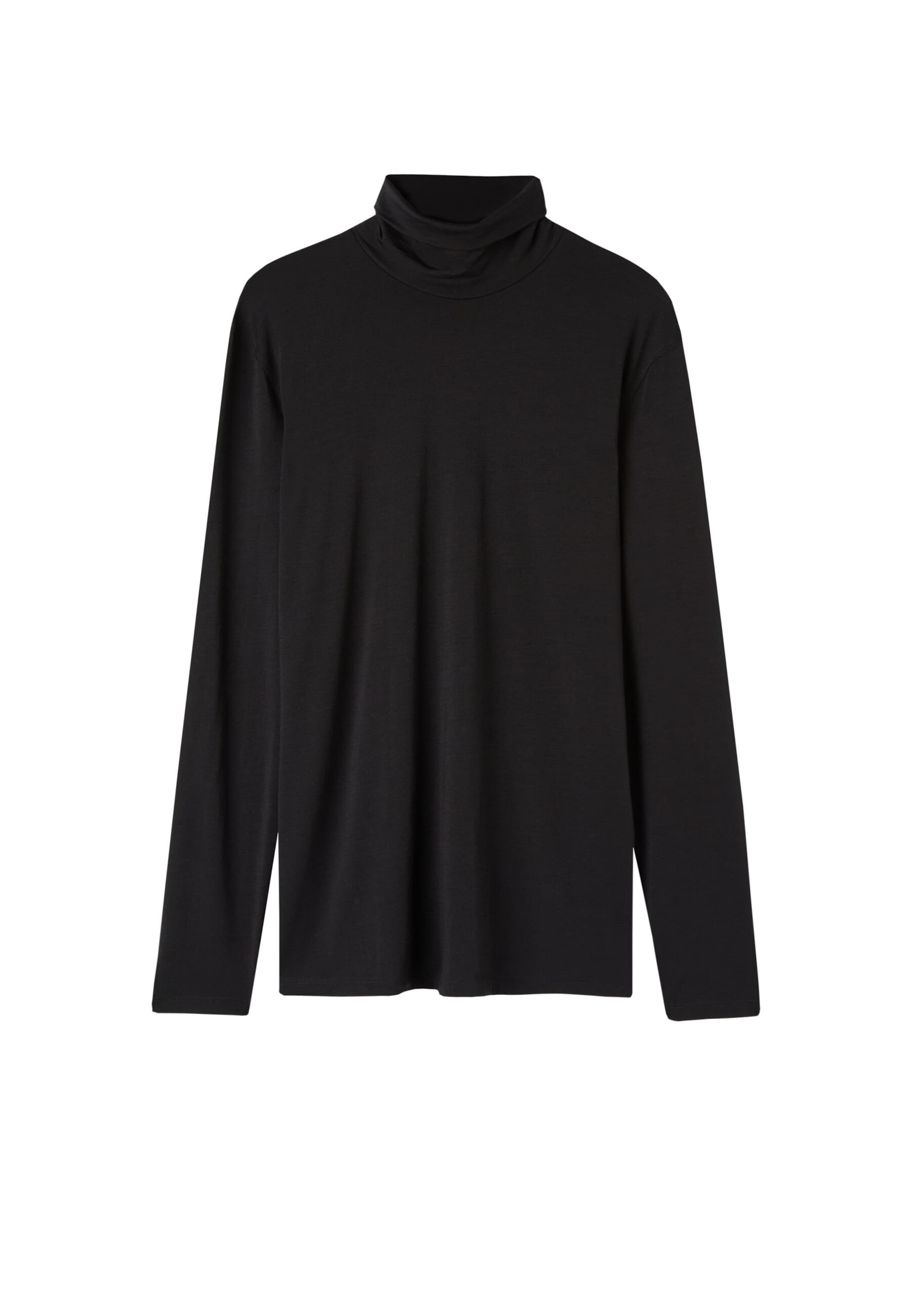 IUMAN Intimissimi Uomo Shirt in Schwarz: Vorderseite