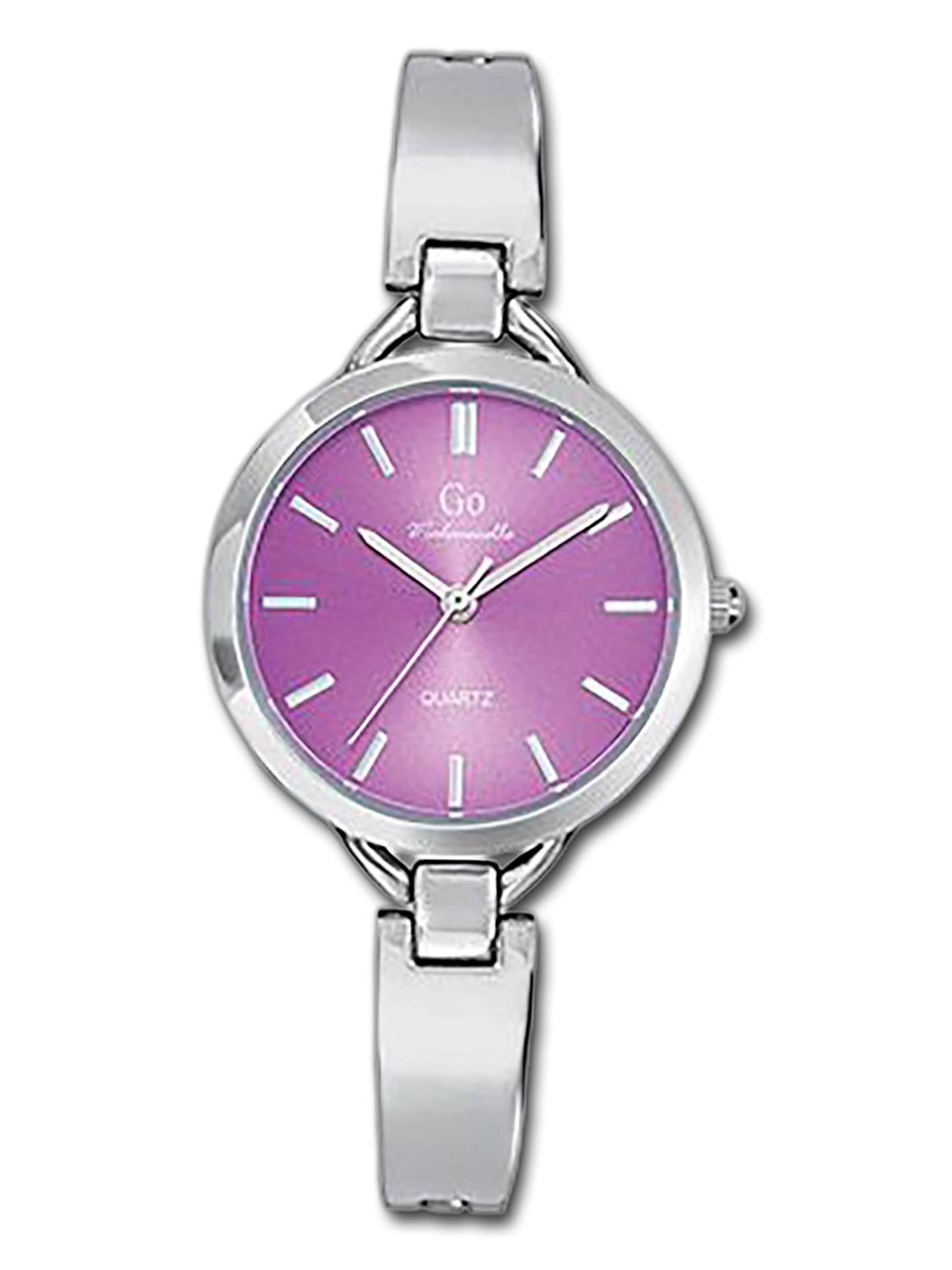 GO GirlOnly Analog Watch in Silver: front