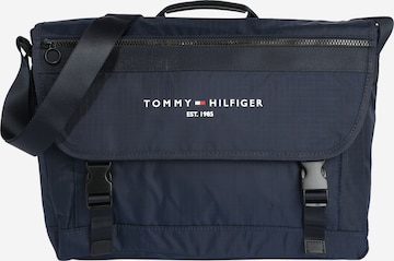 TOMMY HILFIGER - Messenger em azul: frente