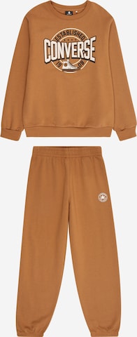 CONVERSE Juoksupuku 'HERITAGE' värissä ruskea: etupuoli