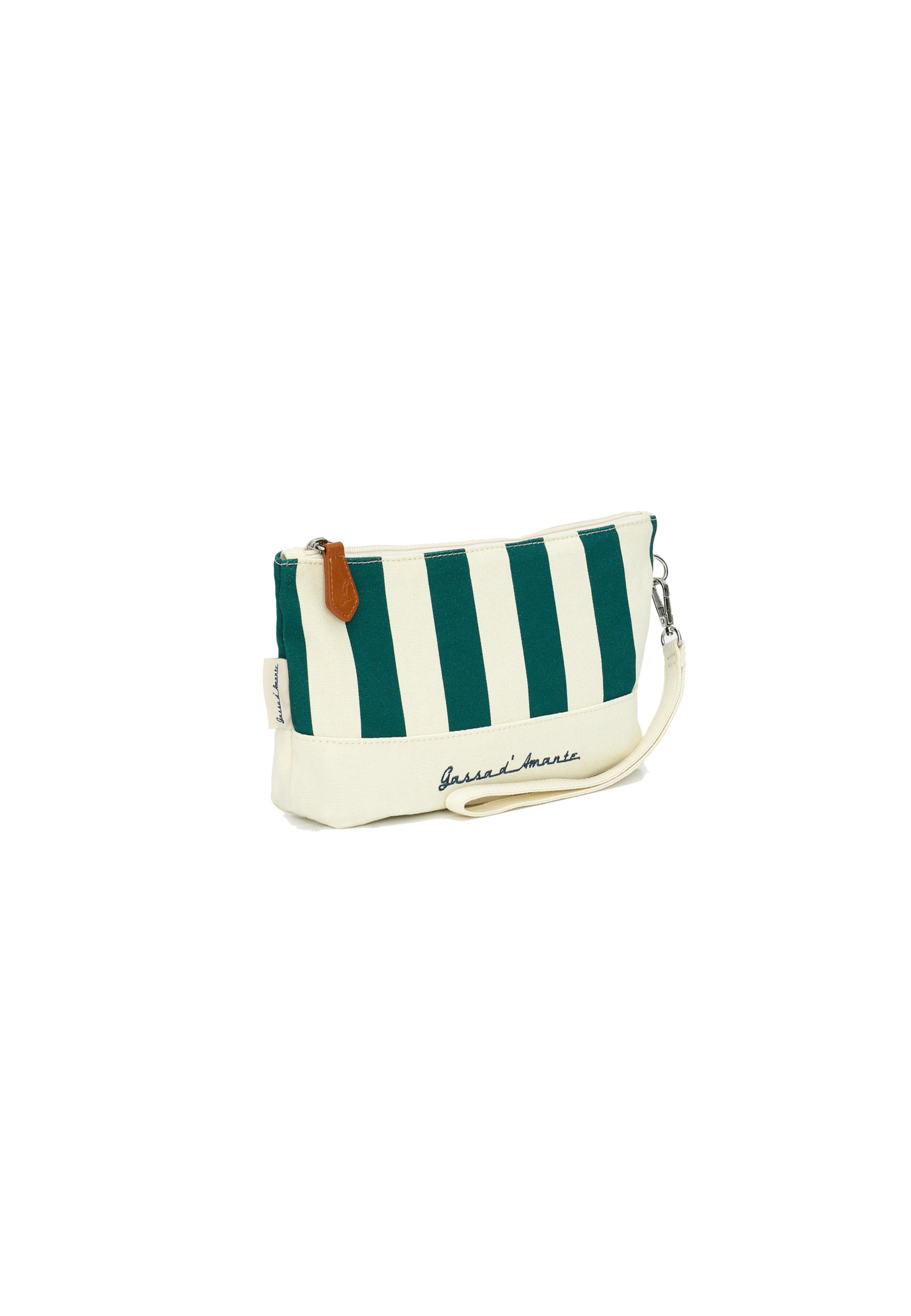 Gassa d'Amante Clutch 'Alassio' in Green