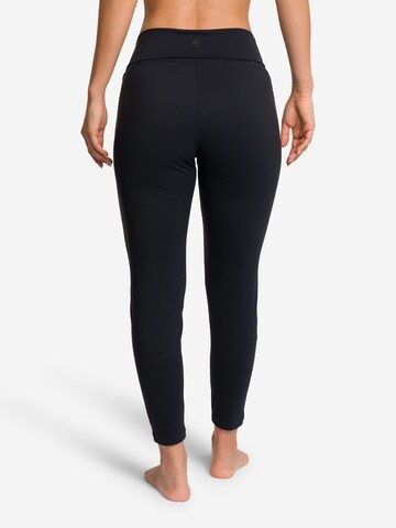 OCEANSAPART Skinny Sporthose 'Ginger' in Schwarz