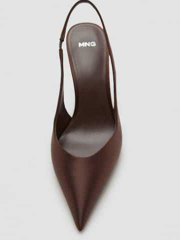 MANGO Slingpumps 'Mica' i brun