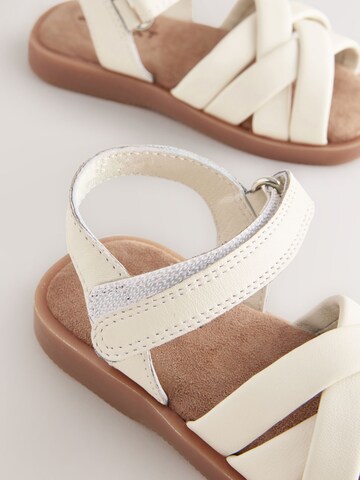 Next - Sandalias en blanco