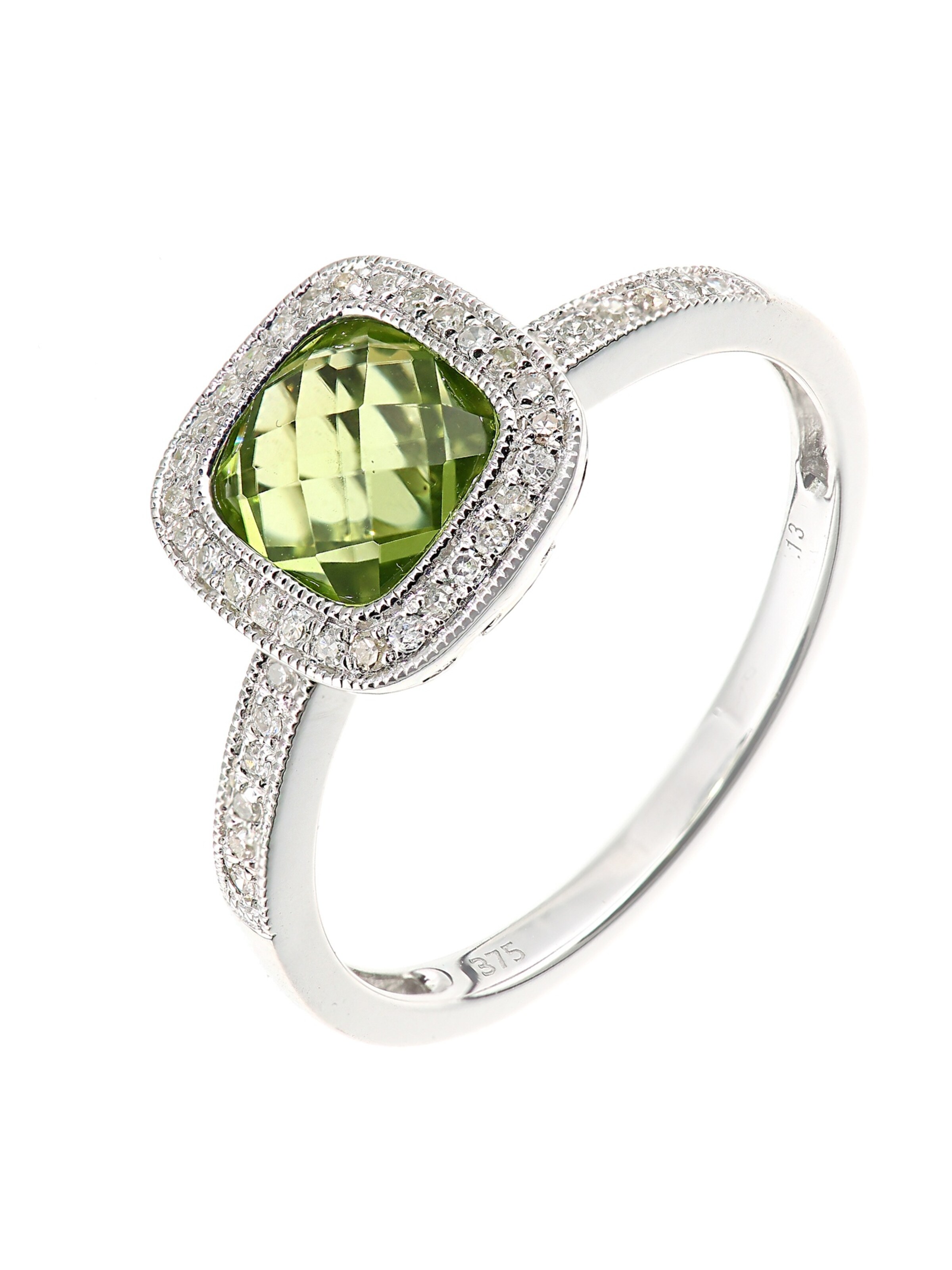 DIAMANT LETERNEL Ring in Silver: front