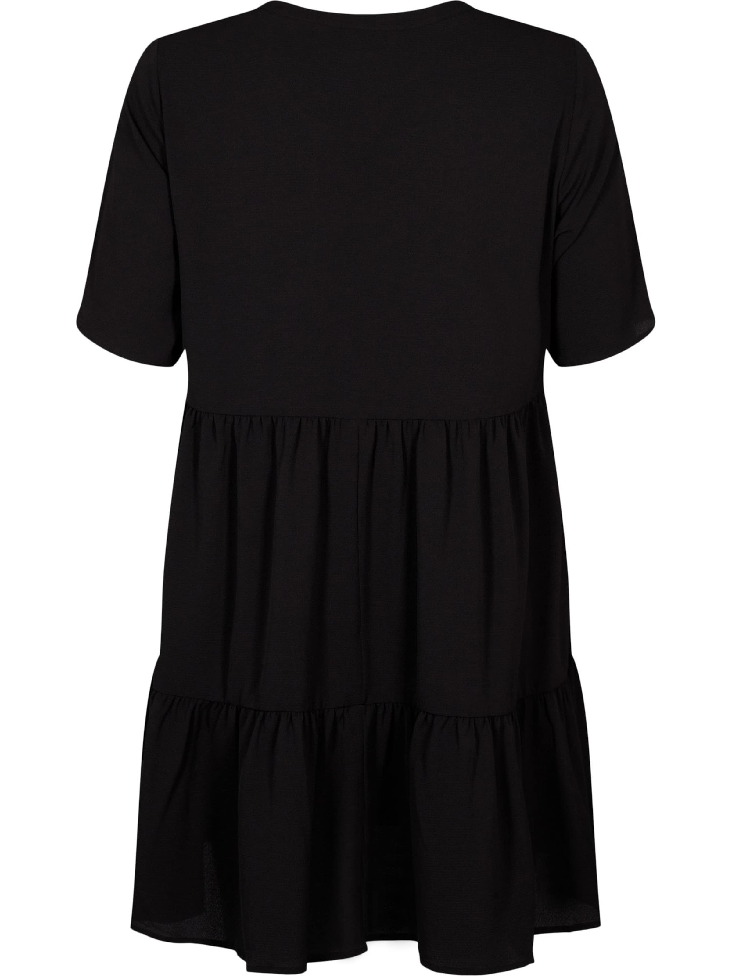 Zizzi Obleka 'Vanni' | črna barva