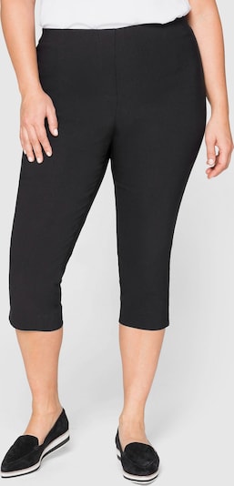 SHEEGO Pantalon en noir, Vue avec produit