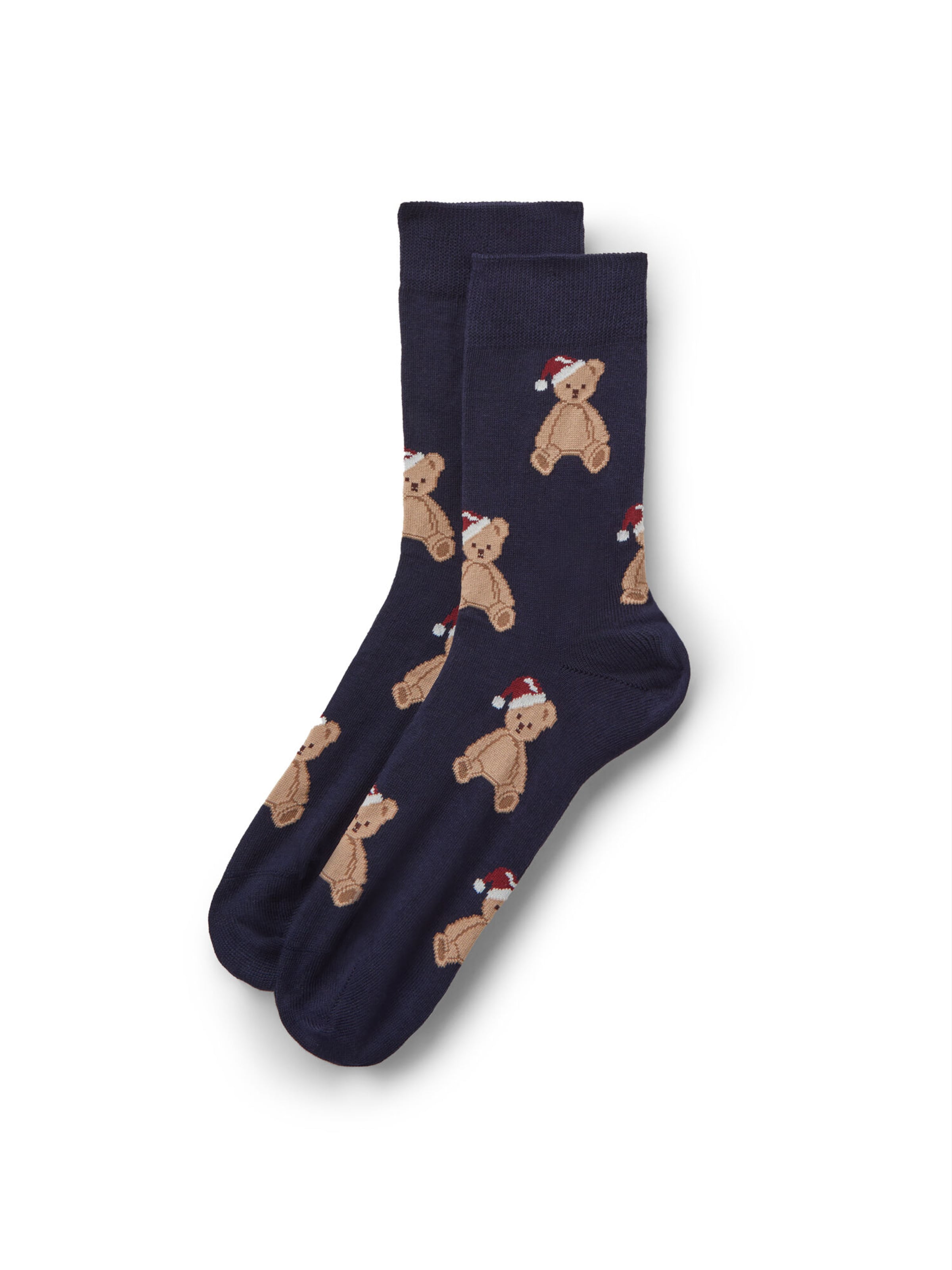 CALZEDONIA Socken 'CHRISTMAS' in Blau: Vorderseite