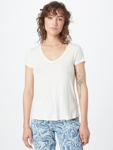 CULTURE - Camisa 'Poppy' em branco: frente