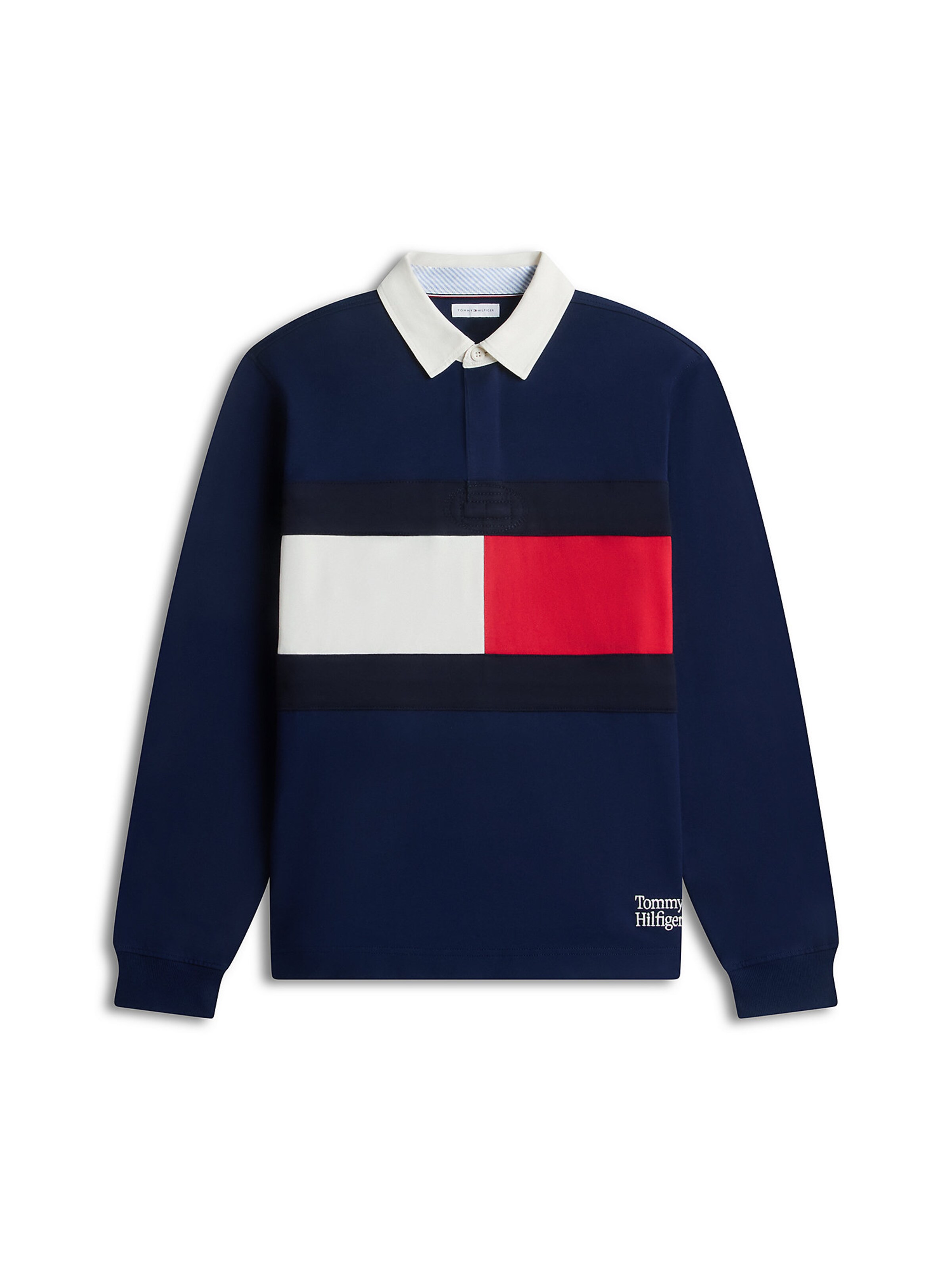Sweat-shirt TOMMY HILFIGER en bleu : devant