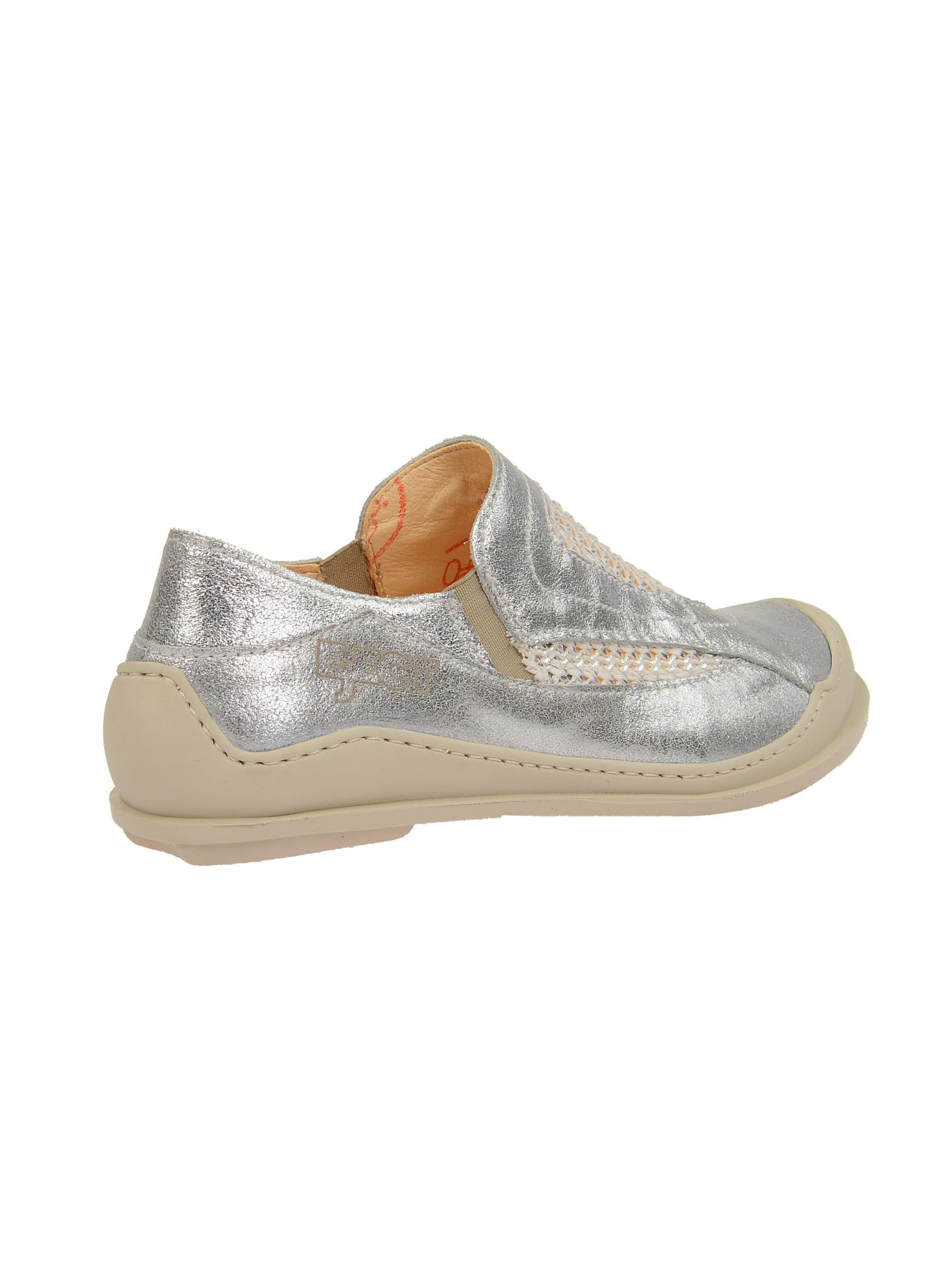 EJECT Classic Flats 'Eject Ciber Schuhe silber grau Slipper' in Grey