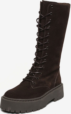 ruda STEVE MADDEN Suvarstomieji batai 'Vroom': priekis