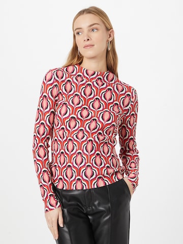Warehouse Blouse in Red: front