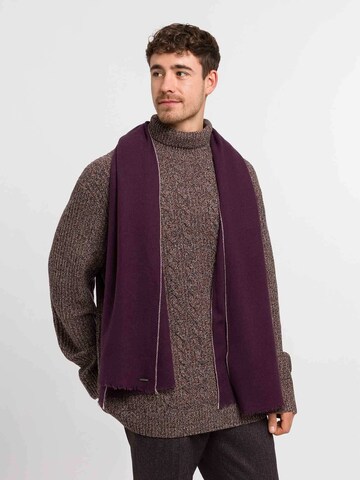 bugatti Schal in Lila: Vorderseite