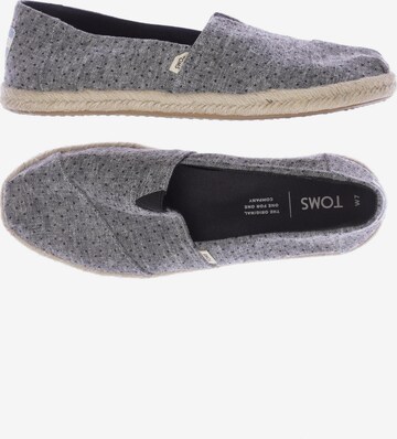 TOMS Flats & Loafers in 37,5 in Grey: front