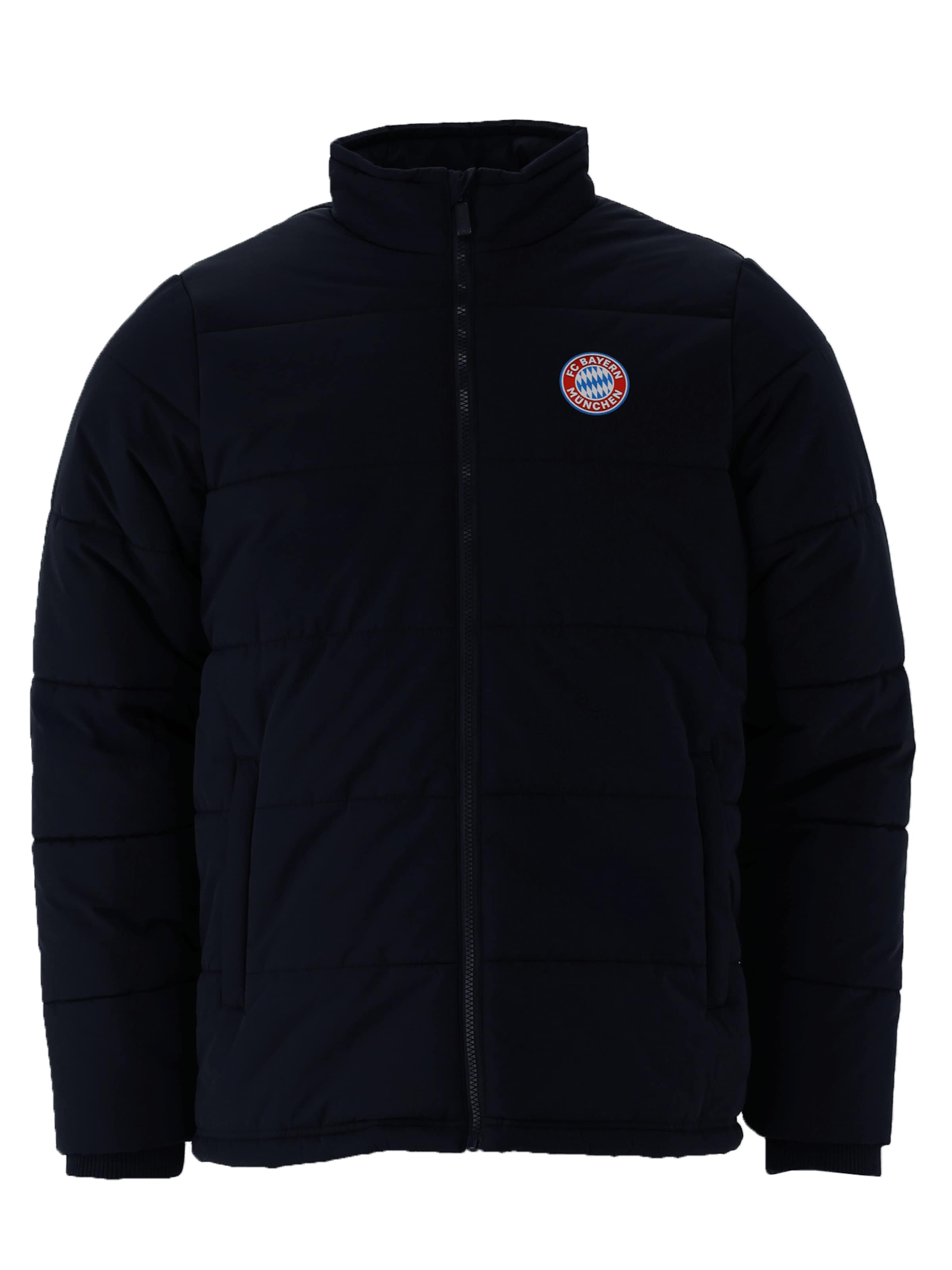 FC BAYERN MÜNCHEN Winter Jacket in Blue: front