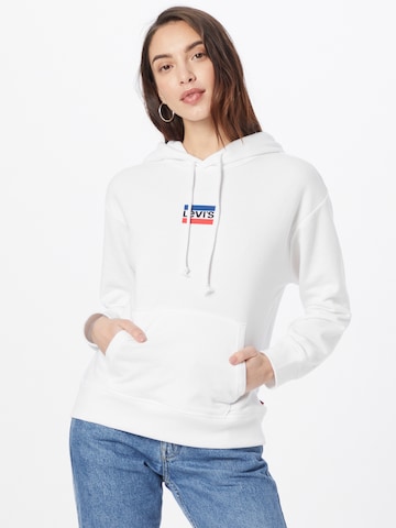 Sweat-shirt LEVI'S ® en blanc : devant