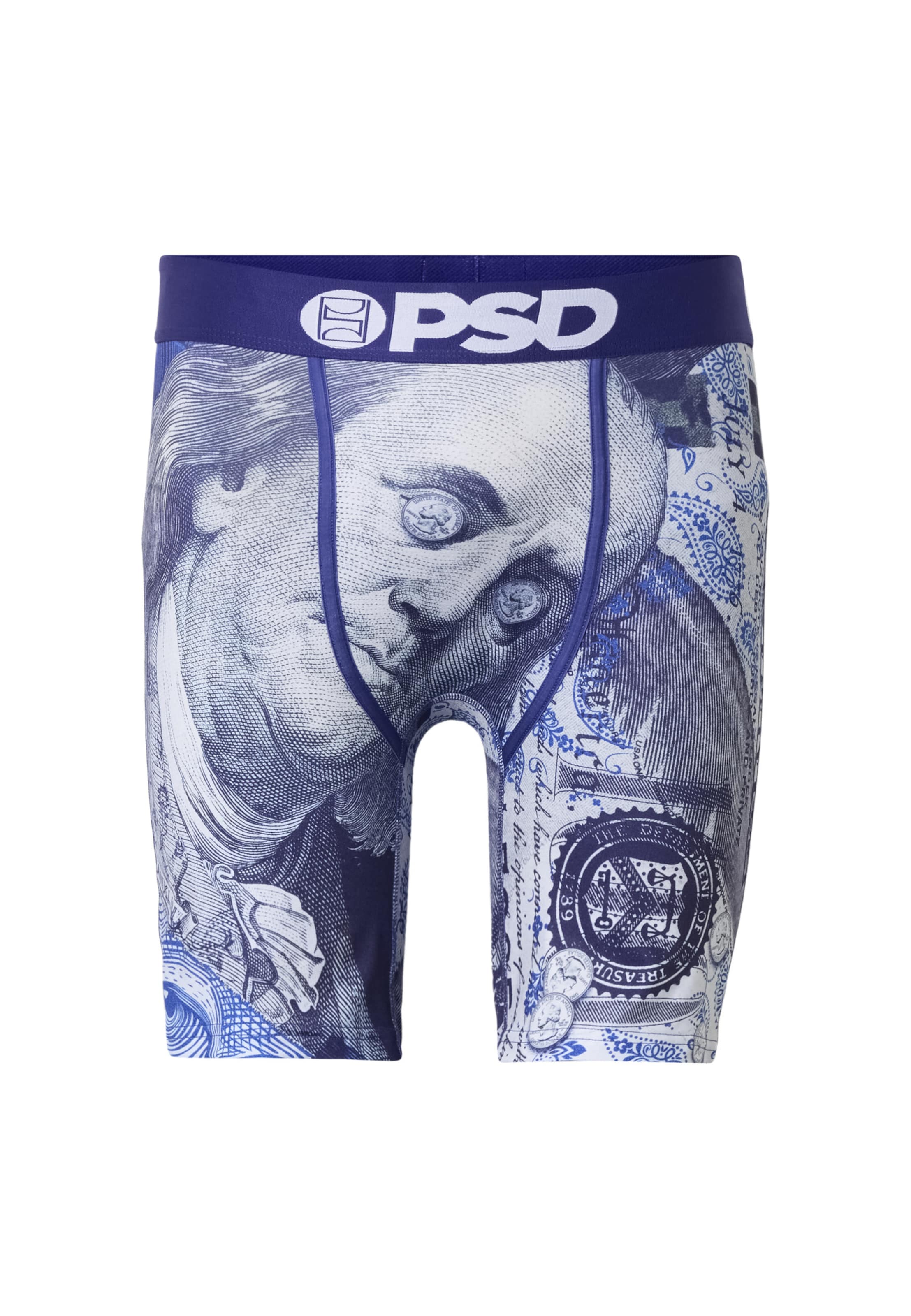 PSD - Calzoncillo boxer en azul: frente