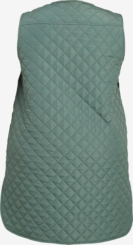 Vila Curve Bodywarmer in Groen