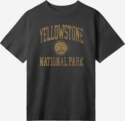 F4NT4STIC Shirt in gelb / schwarz, Produktansicht