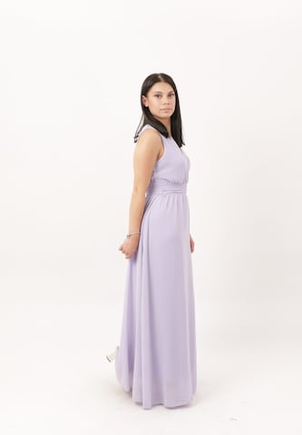 Elara Evening dress in Purple