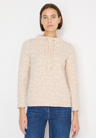 CECIL Shirt in Beige: front