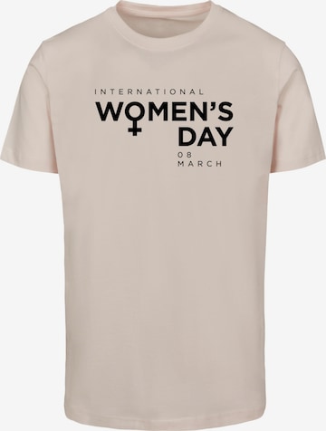 T-Shirt 'WD - International Women's Day' Merchcode en rose : devant