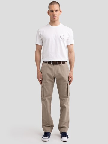 BIG STAR Regular Cargohose 'KELVIN' in Beige
