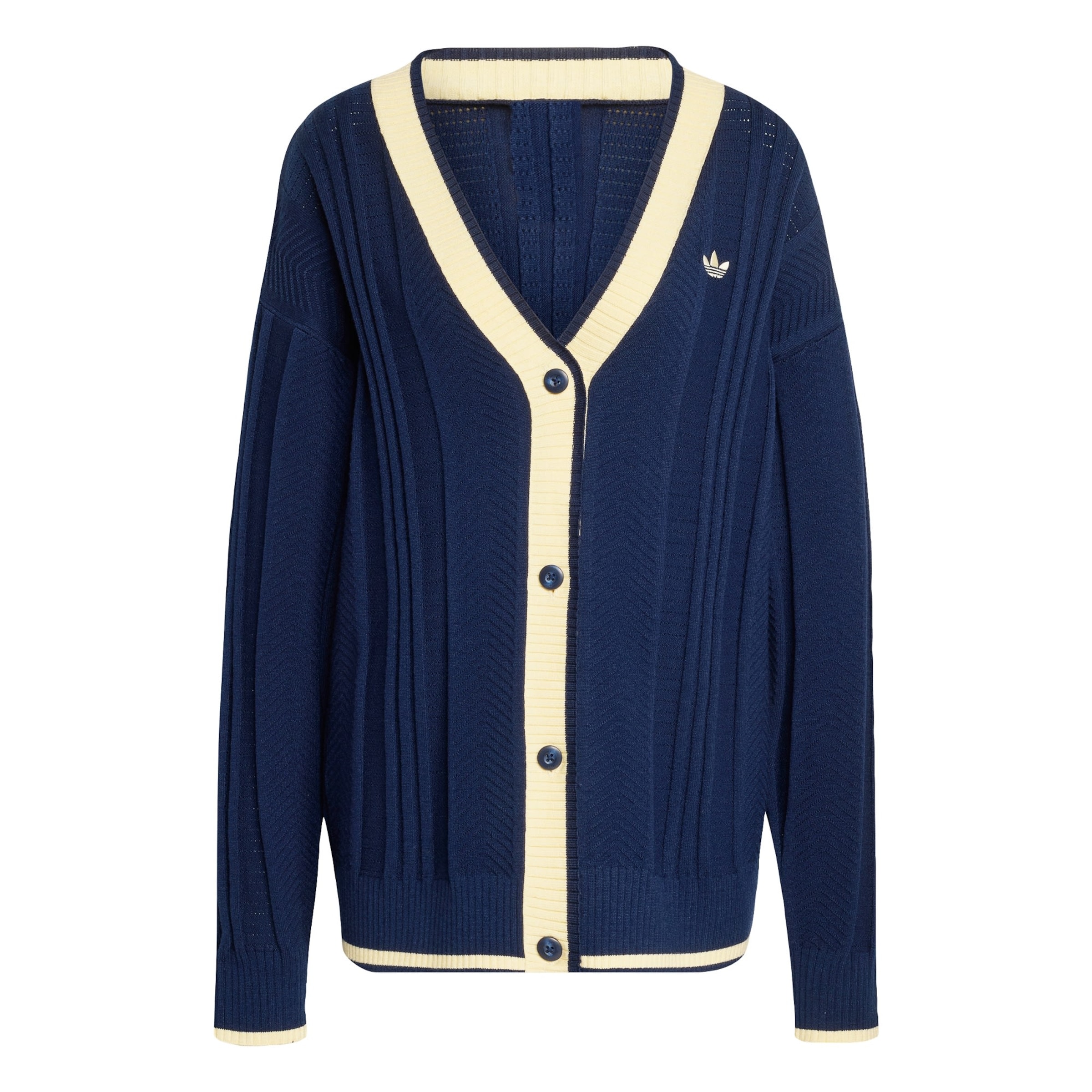 ADIDAS ORIGINALS - Cárdigan en azul: frente